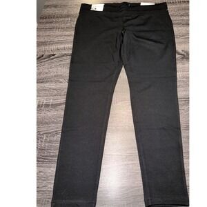 ONEG SONE Premier Ponte Pants Black XL Stretch Elastic Waist Pocketed Leggings